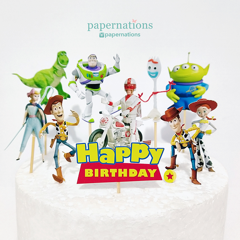 Toy Story Cupcake Toppers